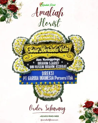 Papan Bunga Duka di Lolo'ana'a Idanoi